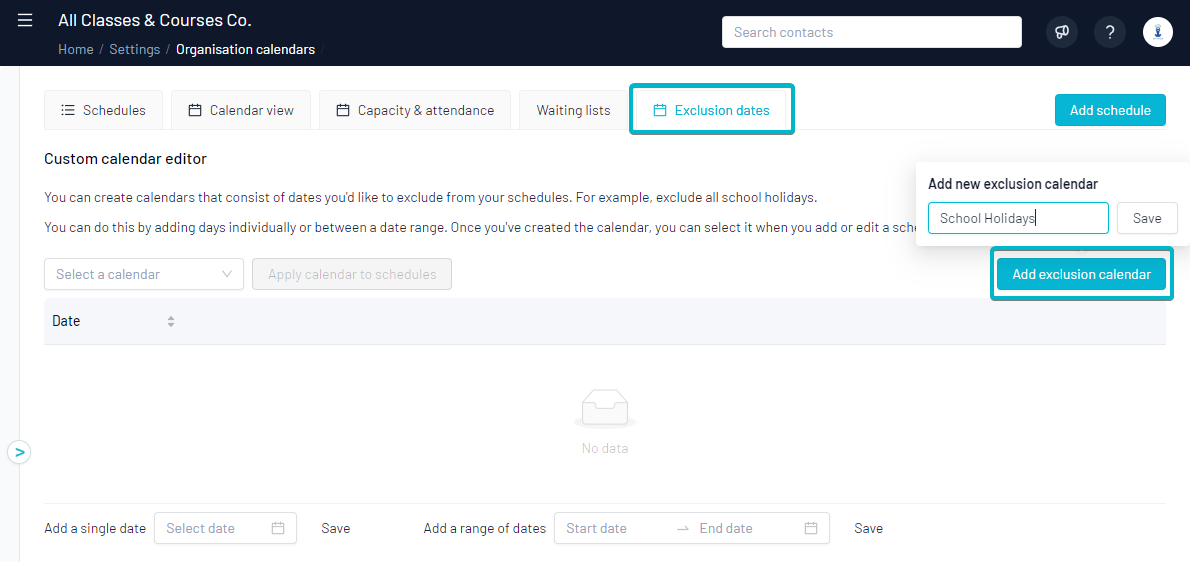 How Do I Add Exclusion Dates To My Schedules how-do-i-add-exclusion-dates-to-my-schedules